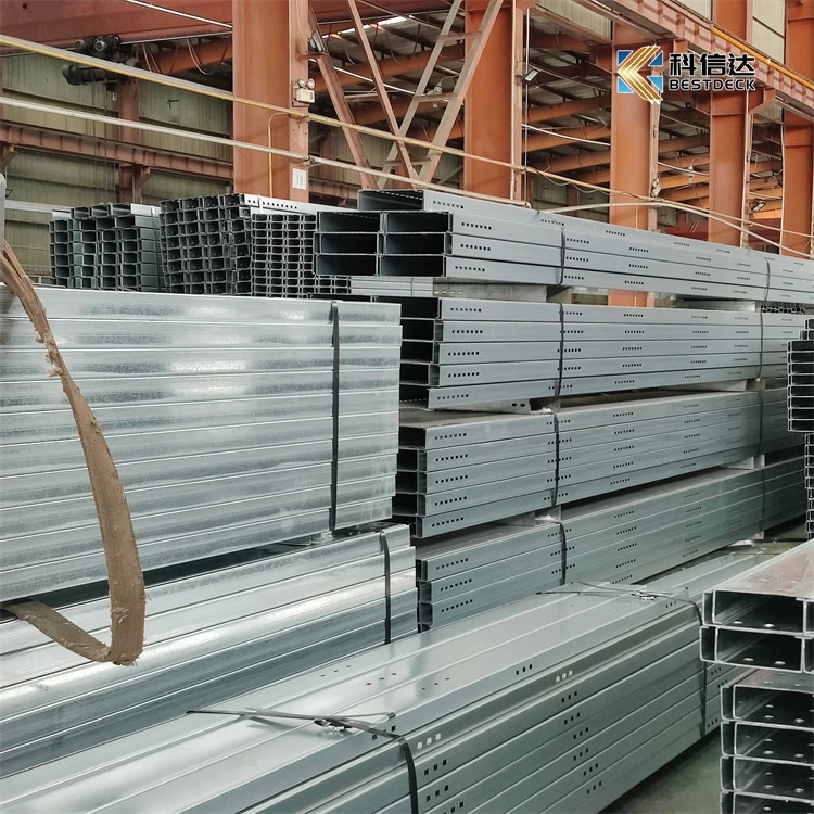 Thin C Purlins Deck